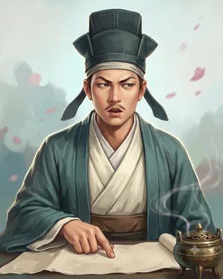한현 초상