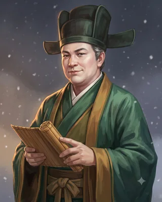 황호 초상