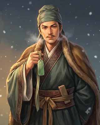 糜竺の肖像